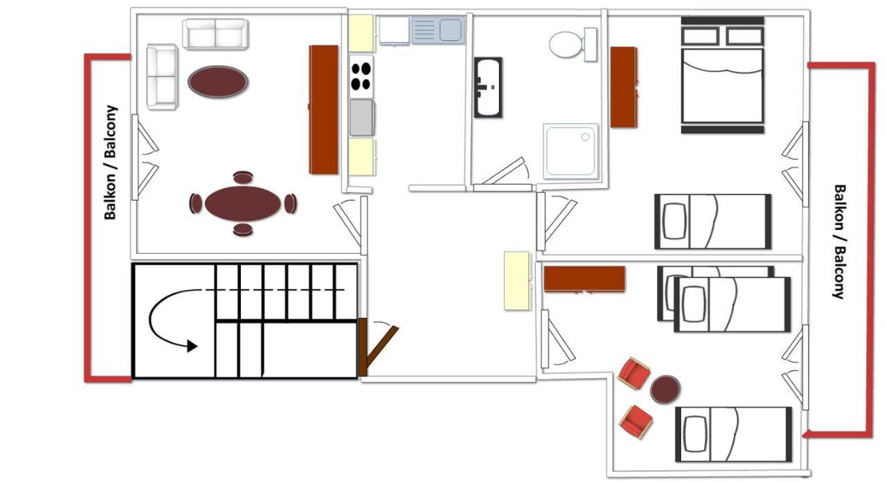 Ferienwohnung Laserer Gosau Buitenkant foto