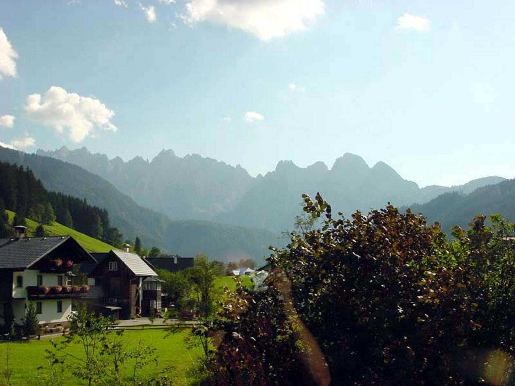 Ferienwohnung Laserer Gosau Buitenkant foto