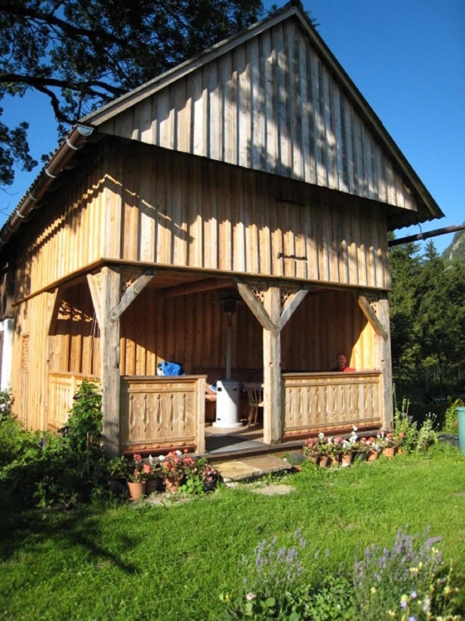 Ferienwohnung Laserer Gosau Buitenkant foto